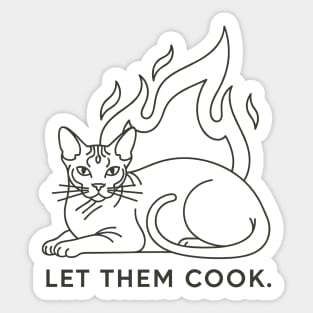 Let Them Cook Sticker